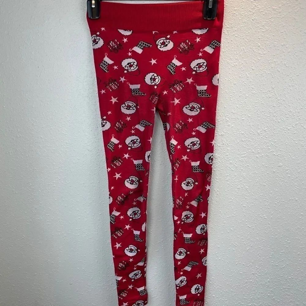 No Boundary Santa Pajama Pants Size M